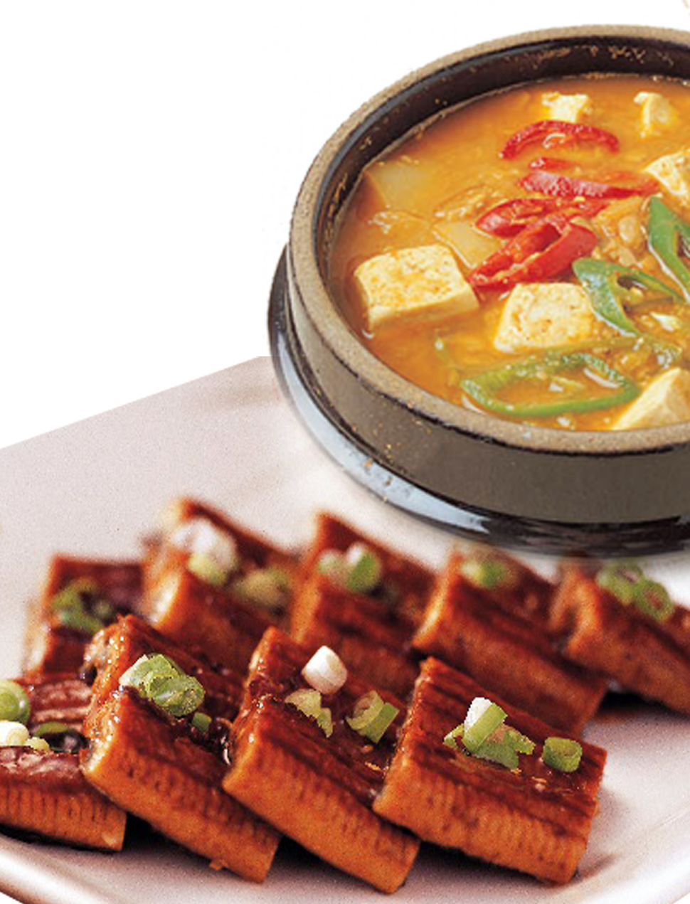 Eel Gui + Doenjang Jjigae
