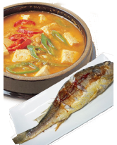 Croaker Gui + Doenjang Jjigae